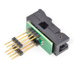 Image for 8 Way SOIC DIL Clampshell (Orange5)