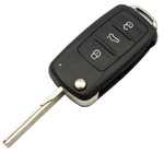 Image for Silca Aftermarket Volkswagen 3 Button Flip Remote (HU66R09)