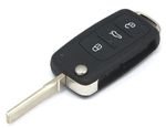Image for OEM Volkswagen 3 Button Flip Remote (No Logo)