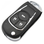 Image for Xhorse Aftermarket Opel Buick Style 3 Button Wired Universal Flip Remote- XKBU03EN (Red Packaging)