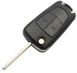 Image for Silca Aftermarket Opel/Vauxhall 2 Button Flip Remote (HU100AR02)