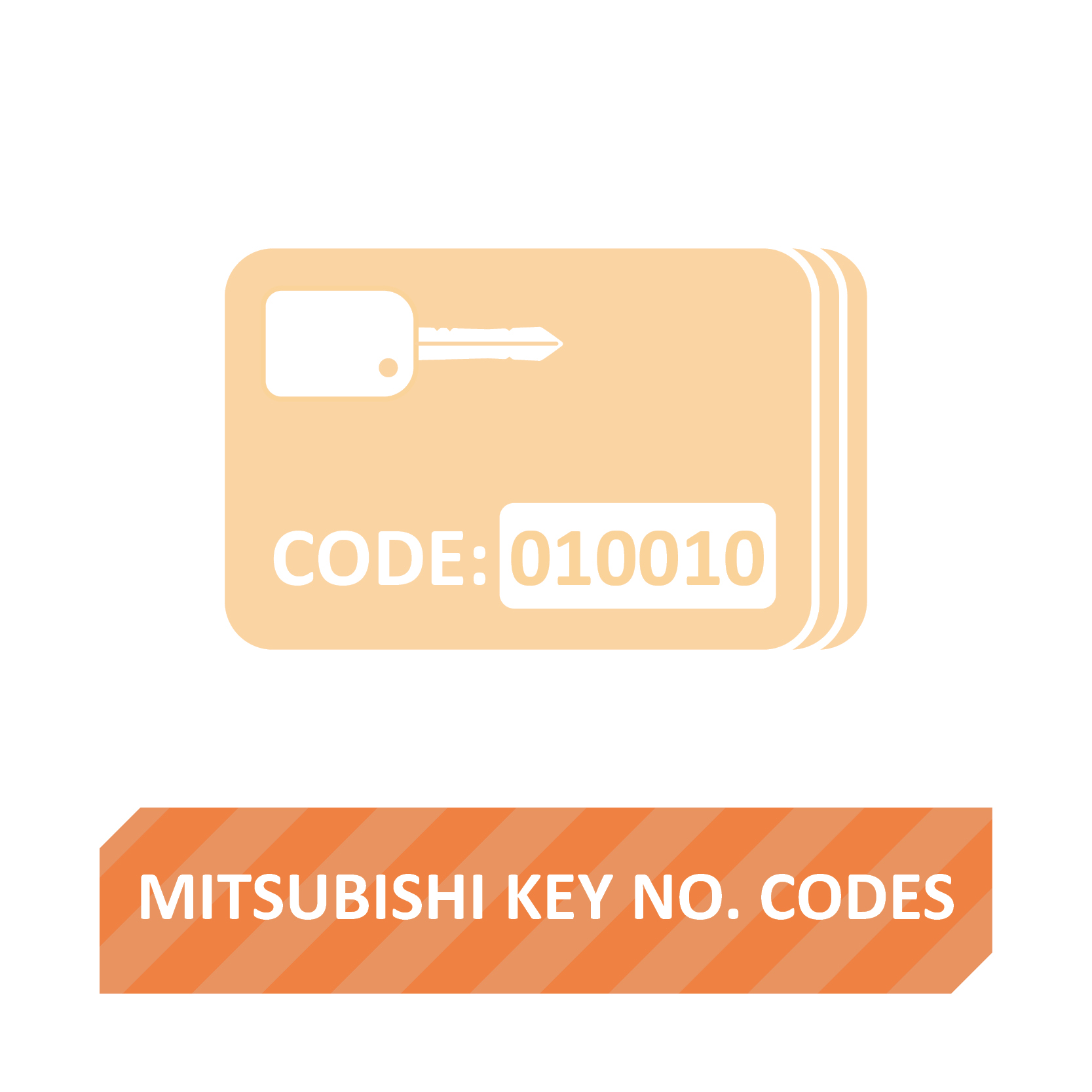 mitsubishi key codes