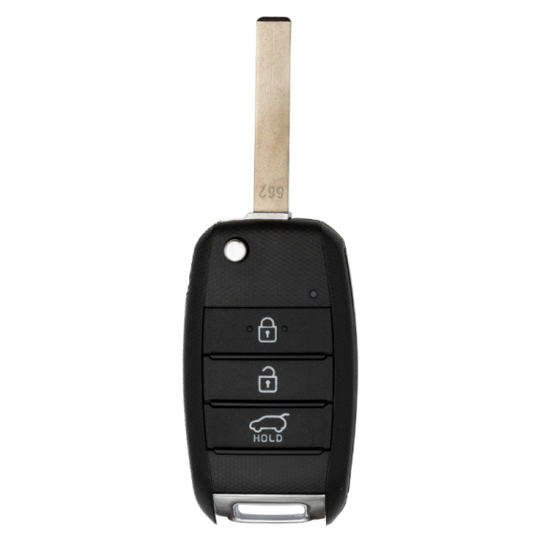 3D Group | [KR78-3DA] Picanto 3 Button Flip Remote (2021+) - Flip