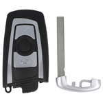 Image for Aftermarket BMW F-Series FEM-System 3 Button Smart Remote (Silver lining)