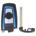 Image for Aftermarket BMW F-Series FEM-System 3 Button Smart Remote (Blue lining)
