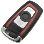 Image for 3 Button F-Series FEM/ CAS4 Dash Remote Case with Blade  (Red)