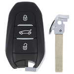 Image for Aftermarket Citroen/Peugeot 3 Button Smart Remote