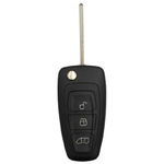 Image for Aftermarket Ford 3 Button Flip Remote with Genuine ID63 Transponder