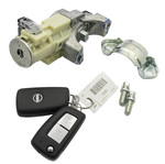 Image for Qashqai J11E Ignition Barrel and Two Remotes (Manual Gearbox)