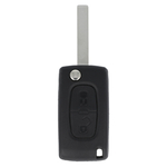 Image for Aftermarket Peugeot Partner 2 Button CAN Flip Remote