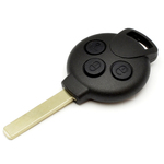 Image for Aftermarket Smart ForTwo (2006-2014) Remote key