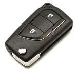 Image for Yaris Flip Remote (2014-2016) with Aftermarket Uncut Blade