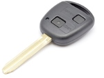 Image for Tokai Rika ID4C TOY43 Remote (OEM Insert, Aftermarket Case)