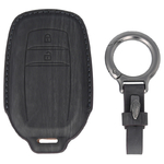 Image for Toyota Leather 2 Button Case for Smart Remotes (Charcoal Grey)